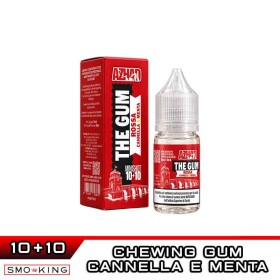 The Gum ROSSA Aroma Mini Shot 10+10 ml AZHAD Chewing Gum Cannella Menta