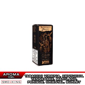 CLAN 89 Alchemica Blend Aroma Concentrato 10ml EXTRACTION MANIA Tabacchi Virginia Kentucky Tennessee Maryland Oriental Perique