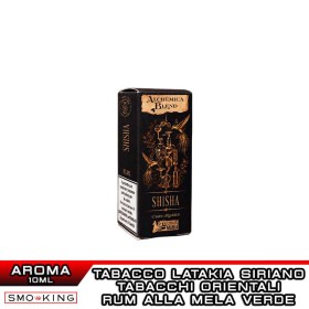 SHISHA Alchemica Blend Aroma Concentrato 10ml EXTRACTION MANIA Tabacchi Orientali Latakia Siriano Rum Mela Verde