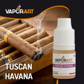 Vaporart Tuscan Havana 10 ml Liquido Pronto Nicotina