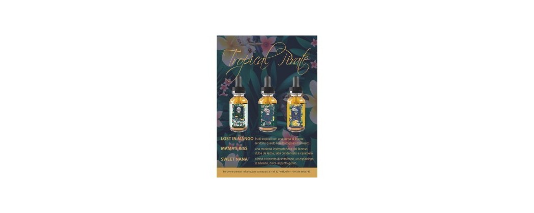 su smo-king shop liquidi tropical pirate 40ml da sigaretta elettronica