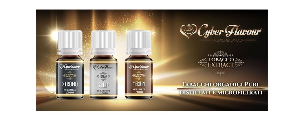 CYBER FLAVOUR TOBACCO EXTRACT Estratti di tabacco organici Smo-Kingshop.it