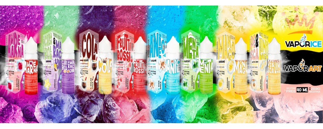 VAPORICE Liquidi Sigaretta Elettronica VAPORART Smo-KingShop.it