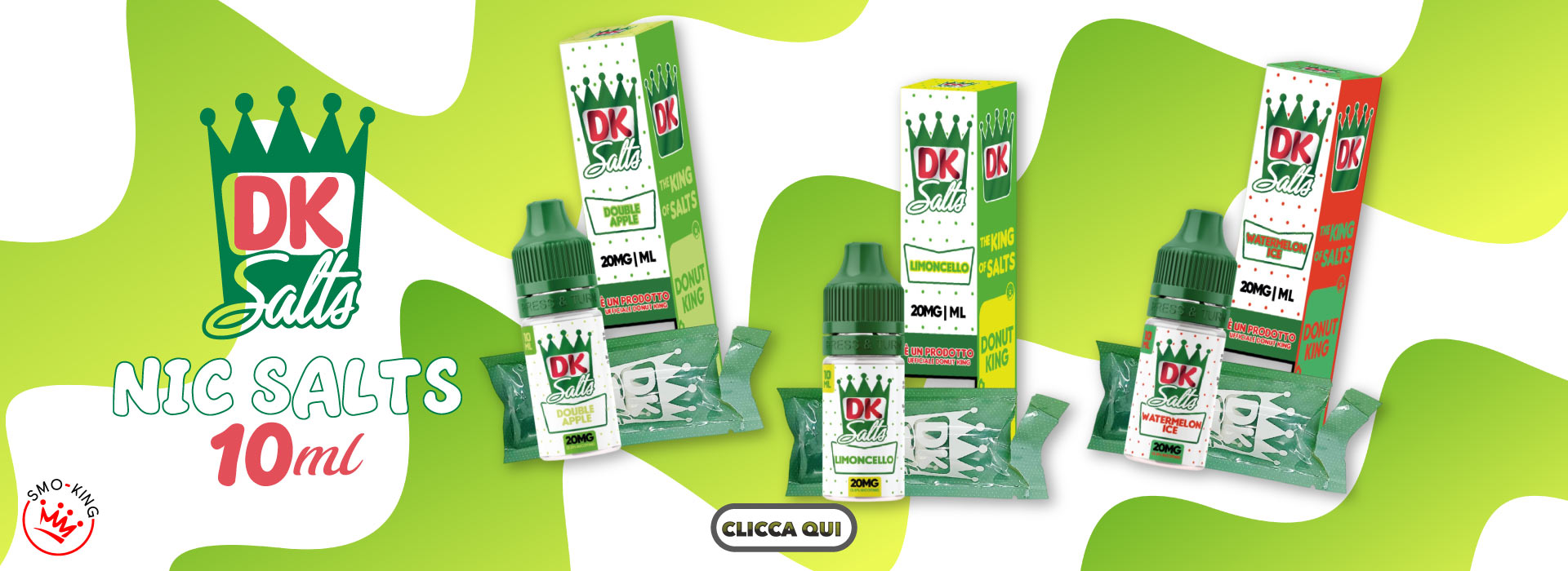 Donut King Liquidi Sali di Nicotina