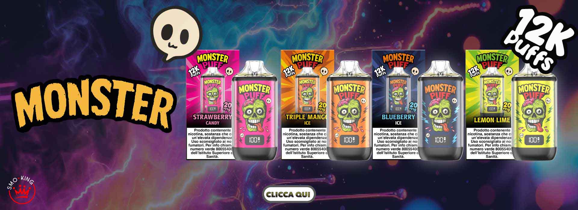 Monster Puff 12k tiri