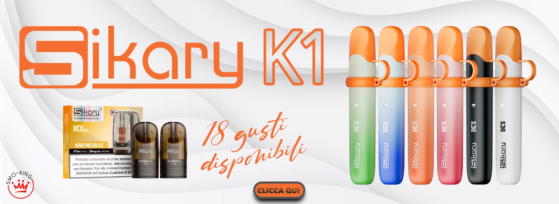 SIKARY K1 SIGARETTA E POD USA E GETTA