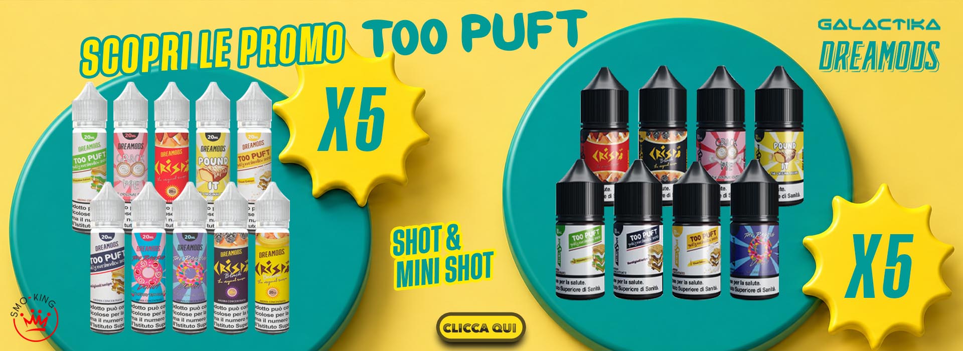 Promo Pack TOO PUFT Dreamods & Galactika