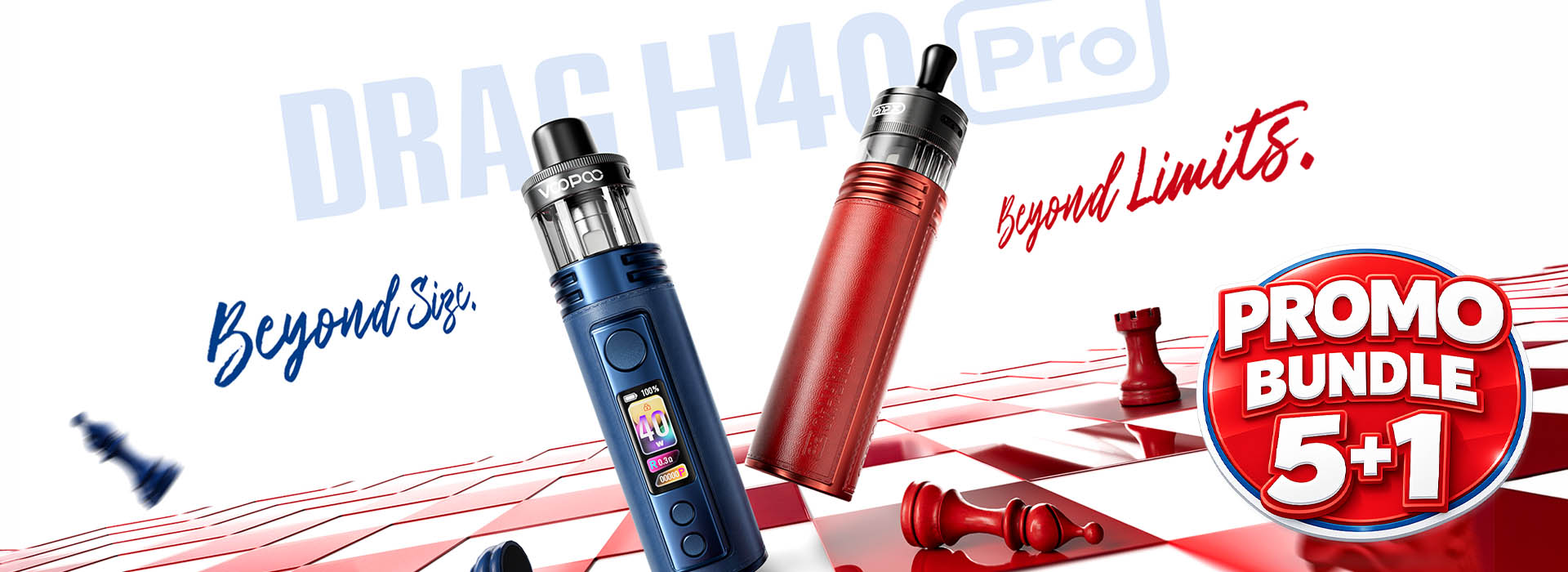 DRAG H40 PRO Kit Pod Mod VOOPOO Ingrosso + PROMO