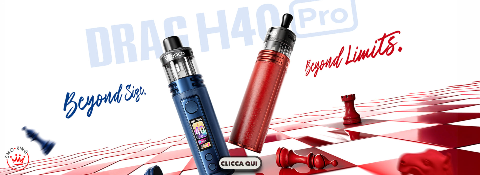 DRAG H40 PRO Kit Pod Mod VOOPOO Ingrosso + PROMO