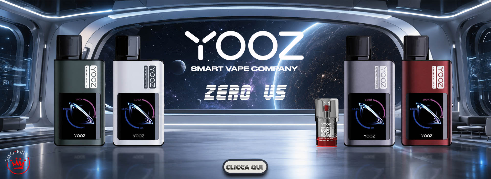 YOOZ Zero V5 Sigarette Elettroniche e Open Pod YOOZ