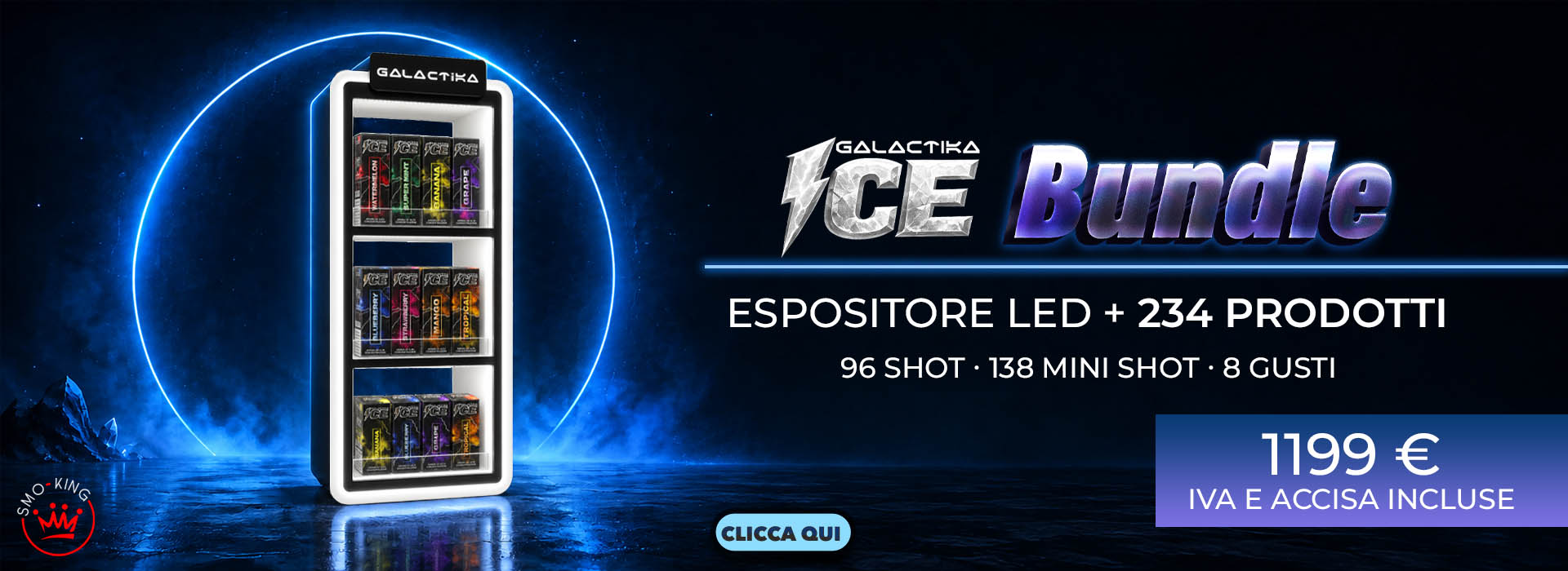 Bundle Galactika Ice con Espositore