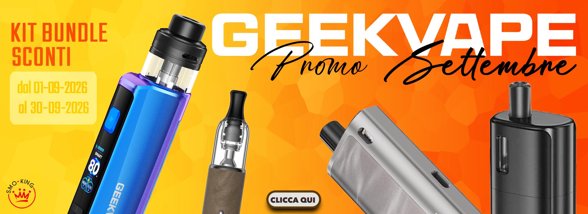 GEEKVAPE Bundle - Promo - Sconti SETTEMBRE 2026